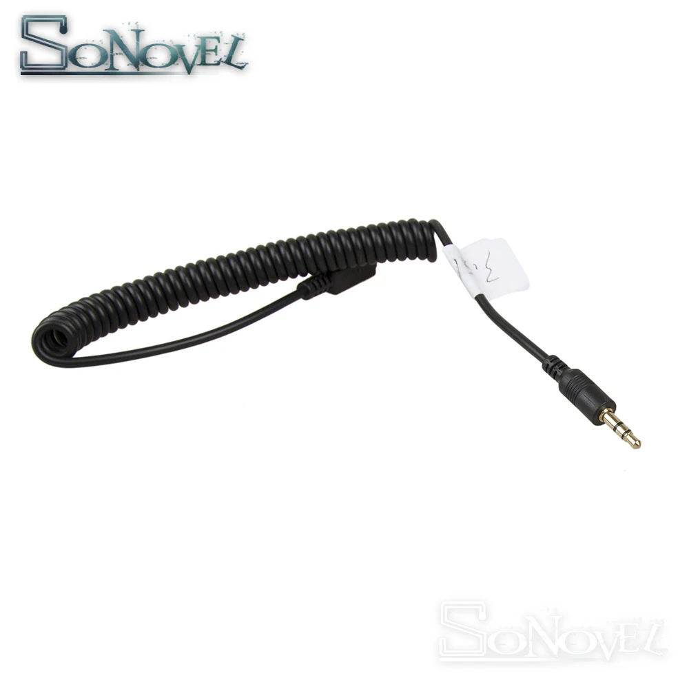 3.5mm-N3 / MC-DC2 Remote Control Shutter Connect Cable Cord for Nikon D7500 D7200 D5600 D5500 D3300 D750 D610 Pixel TW-283 T3 T8