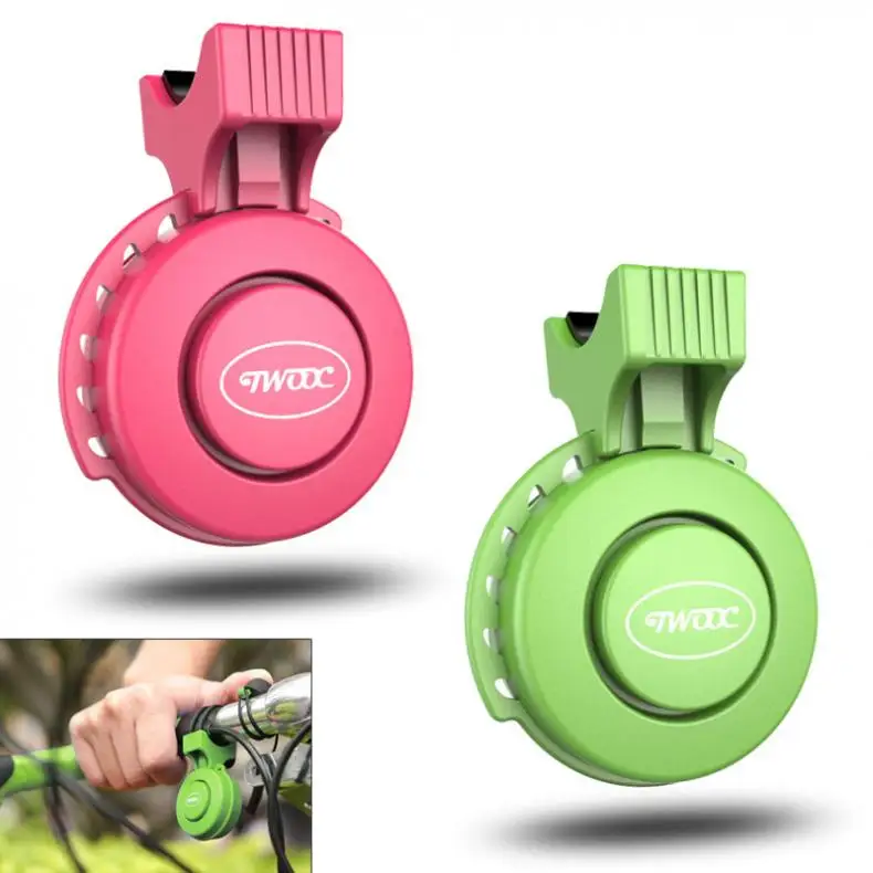 

Rechargeable Waterproof Electronic Bicycle Horn Loud Volume Cycling Handlebar Bike Electric Ring Mini Alarm Bell