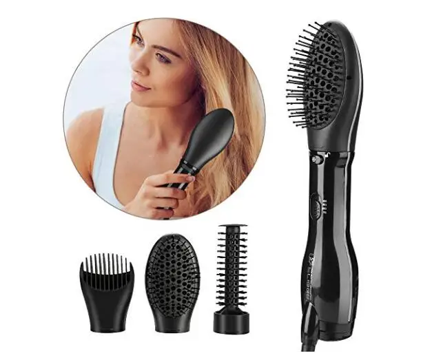 

3 In 1 Professional Hair Dryer Negative Ion Brush Air Rotating Style Hair Blow Dryer Diffuser Styling Hair Dryer Ionic Brush