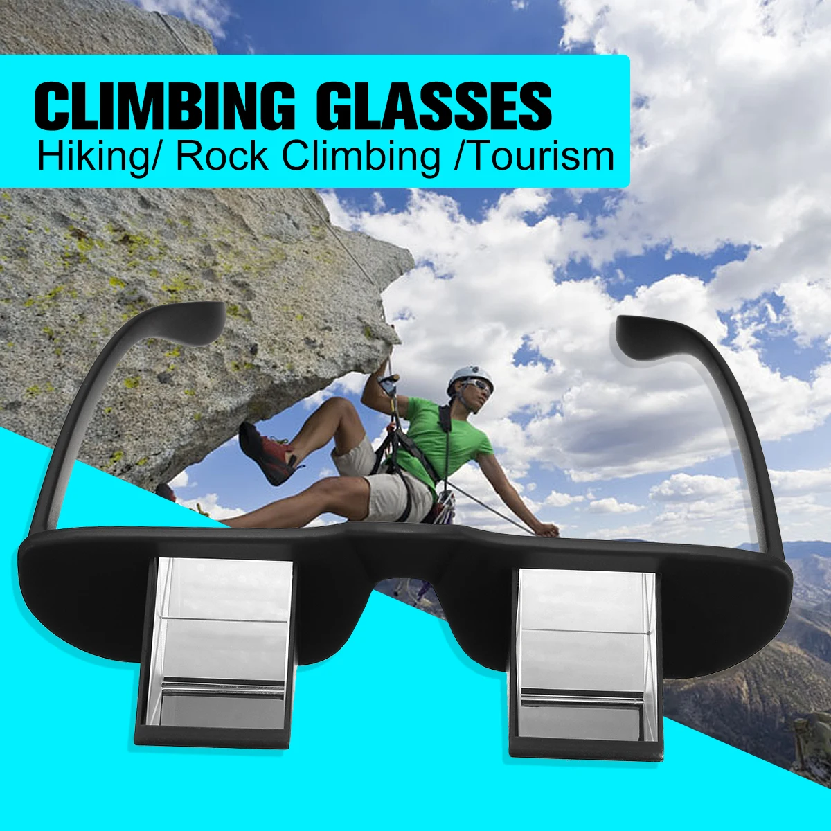 Outdoor Climbing glasses Lazy Horizontal Prisma Refractivas Goggles