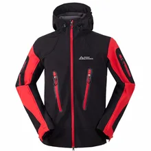 Для мужчин Открытый Кемпинг Альпинизм спортивная Лыжная одежда, композитный сваи мягкой оболочки. Пикник, катание, скалолазание