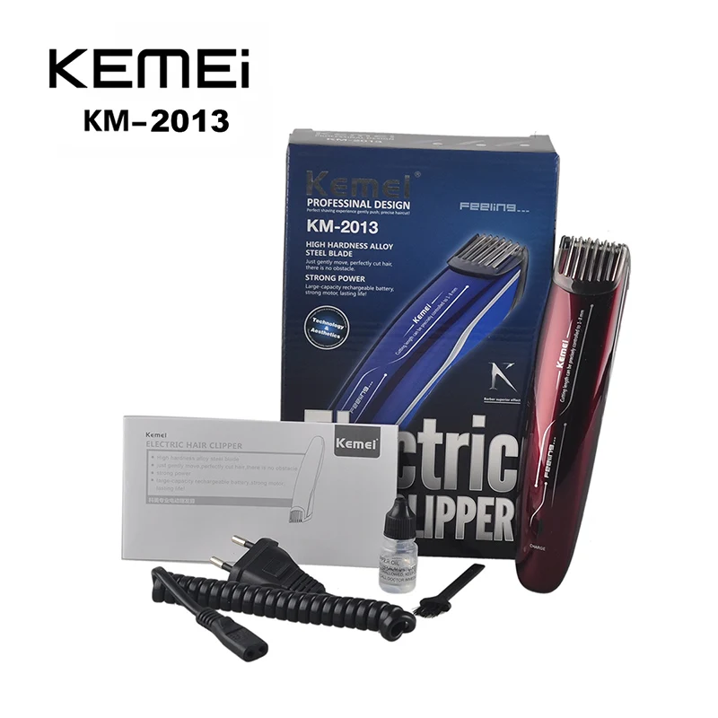 KM-2013 триммер для стрижки бороды maquina de cortar o cabelo волосы Kemei триммер для стрижки волос Инструменты для укладки волос станок для бритья