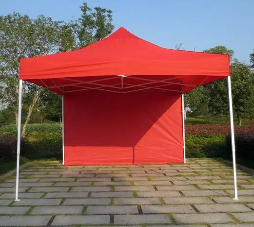 Promotional pop up tent without printing , 13kgs aluminum folding advertising canopy with walls for trade show