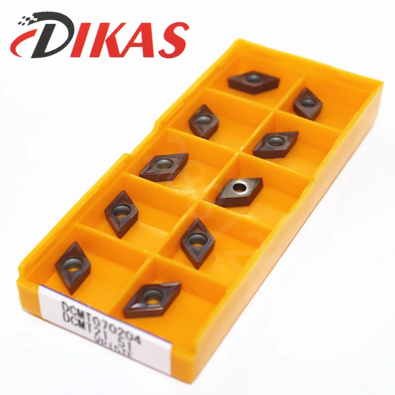 

Free shipping DCMT070204 VP15TF MITSUBISHI External Turning Tools Carbide insert Lathe cutter Tool