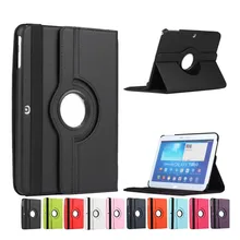 Para Samsung Galaxy Tab 4 10.1 T530case T531case T535case Tablet PU Funda de Piel Cubierta Giratoria