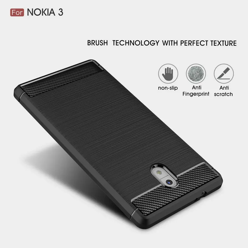 Противоударный кожаный чехол для Nokia 3 1 TA-1020 TA-1032 2 2018 задняя крышка телефона