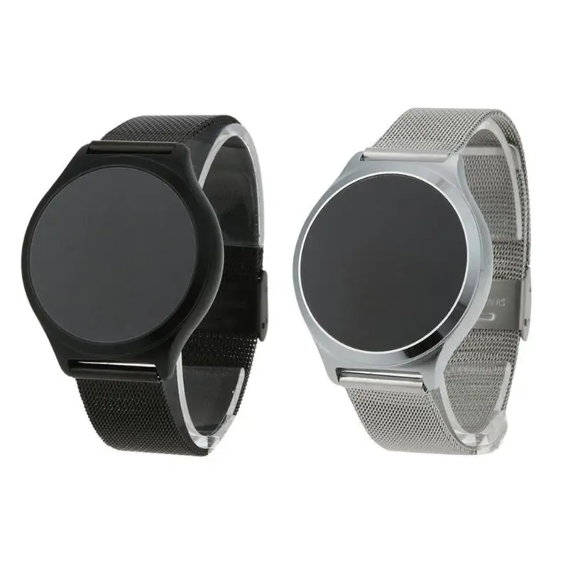 

M7S Waterproof OLED Touch Screen Wristband Fitness Tracker Blood Pressure Heart Rate Monitor Watch with Stainless Steel Strap