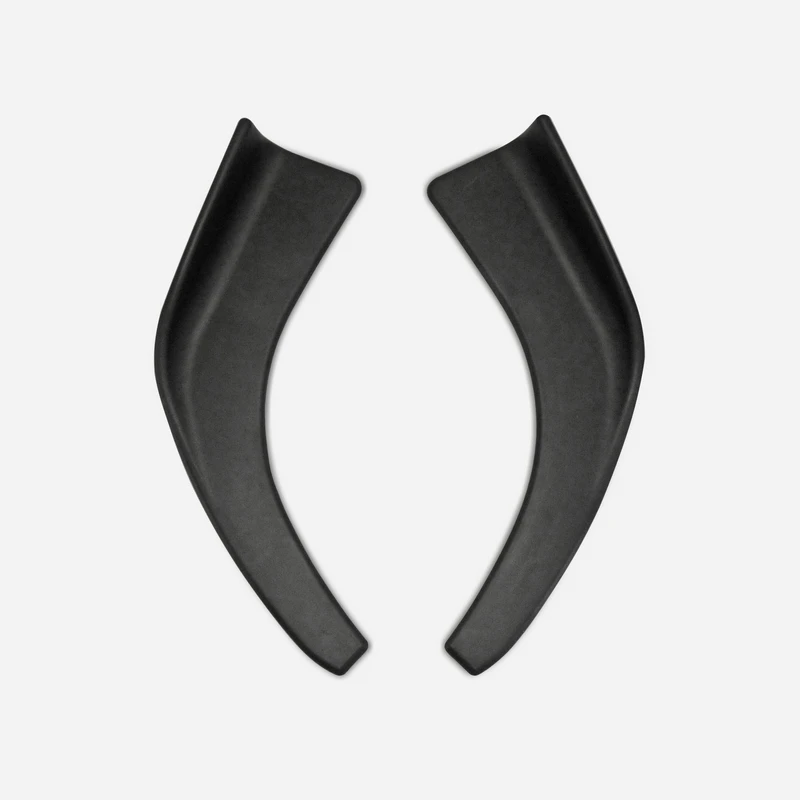 

For Any Vehicle Large Style ABS Front Bumper Splitter Universal Fitment Car Accessories Plastic Racing Lip 2pcs Body Kit