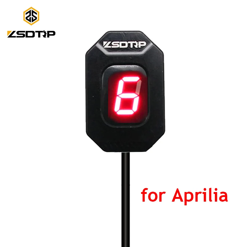 Мотоцикл ZSDTRP Шестерни индикатор для Aprilia RS 125 ETV 1000 Caponord RSV4 Non-ABS RV Mille 1-6L цифровой Скорость Шестерни Дисплей