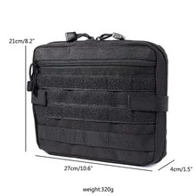 Многофункциональная Сумка водонепроницаемая молния большая емкость медицинский багаж Открытый 1000D нейлон тактический Молл маленькая сумка прочная