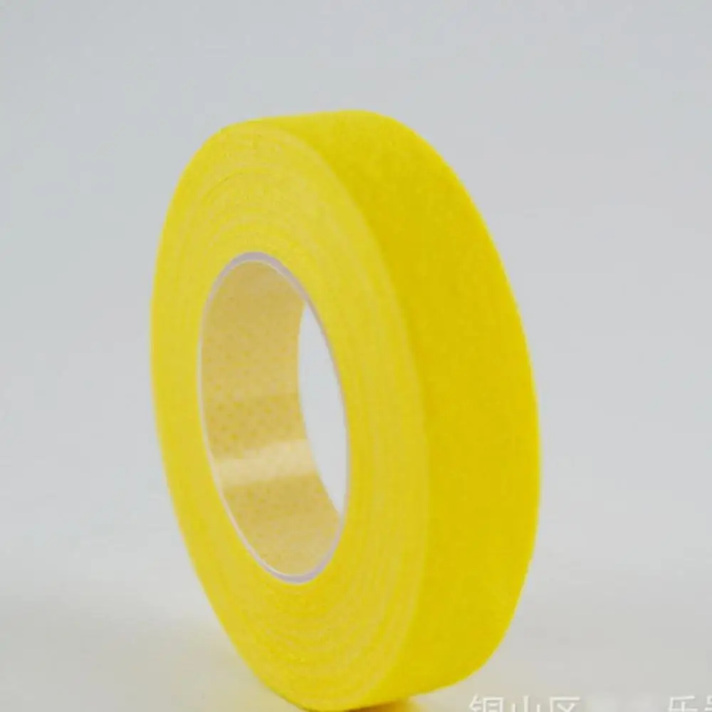 3 цвета желтый зеленый специальная клейкая лента из хлопка самоклеющаяся лента для пальцев для ногтей воздухопроницаемые не-аллергические наклейки - Цвет: Цвет: желтый