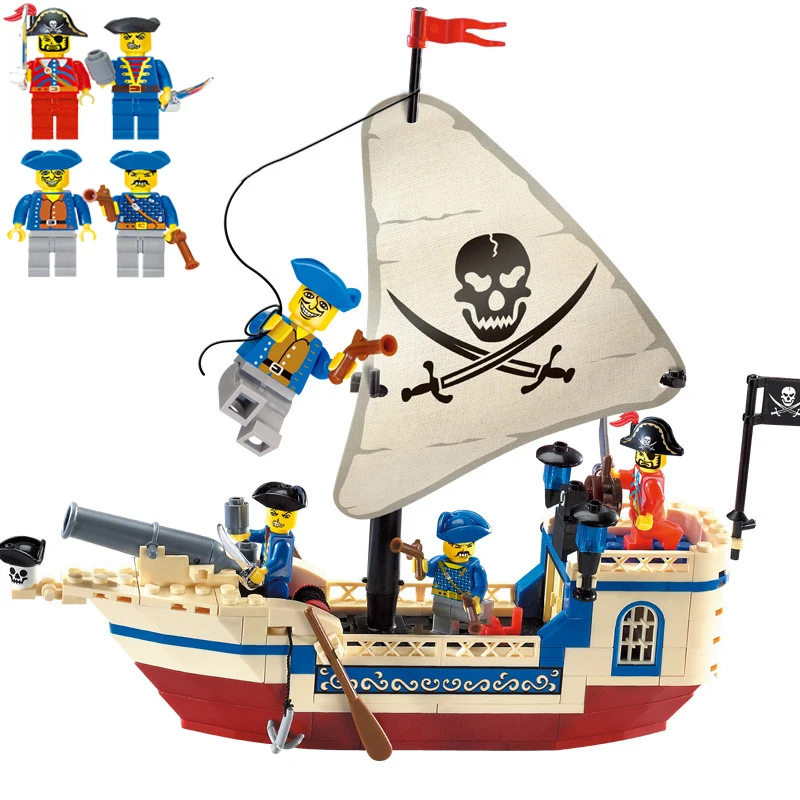 

Pirate Marvel Designer design Series ninjago Assembled Toys Models Legoings Building Blocks Kit Child boy Toys girl Gifts