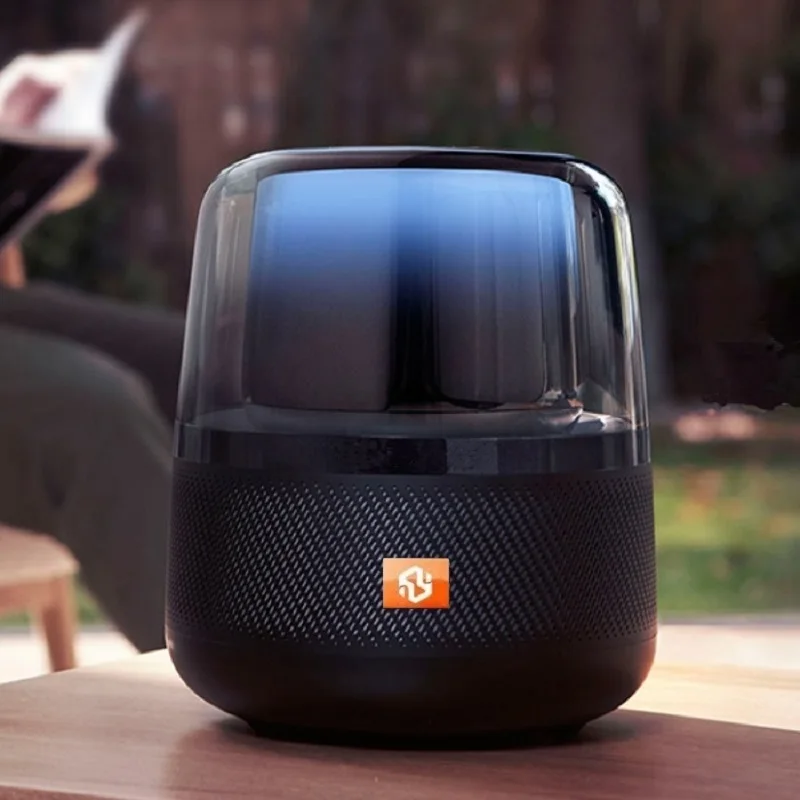 Беспроводная портативная Bluetooth Колонка CrazyCube со светодиодной подсветкой 360