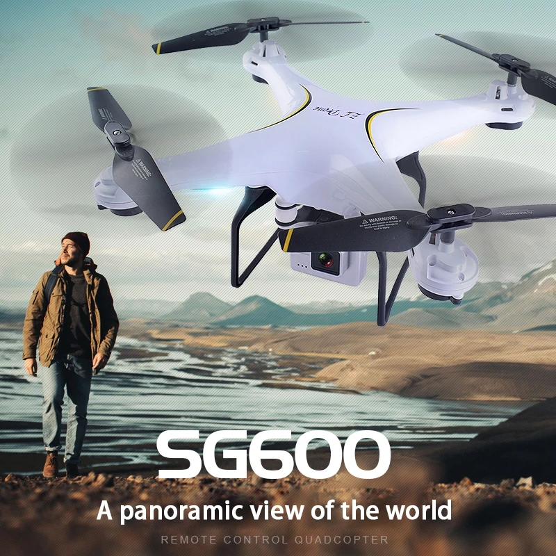 SG600 RC Дрон с камерой 2MP wifi FPV Квадрокоптер авто возврат высоты удержание