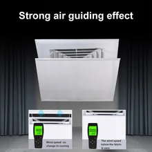 Горячий центральный кондиционер ветровой щит настенный анти-прямой дующий лобовое стекло XH8Z