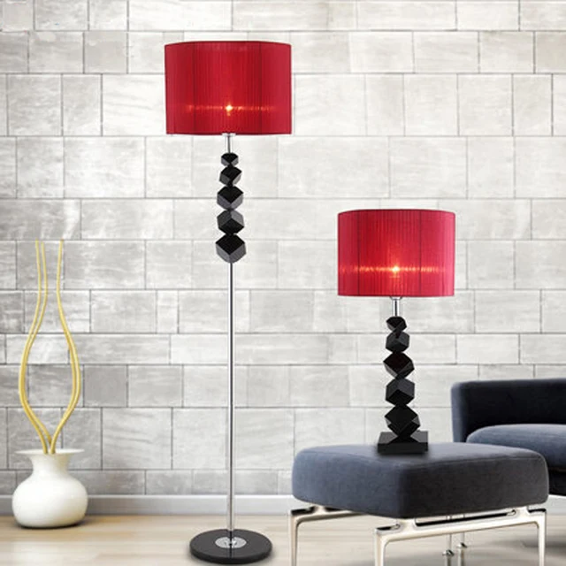Lamp Shade Round Floor Lamps European Luxury Creative Modern Black Lamp Shade Round Floor Lamps European Luxury Creative Modern Black Crystal Table Bedroom Living Room