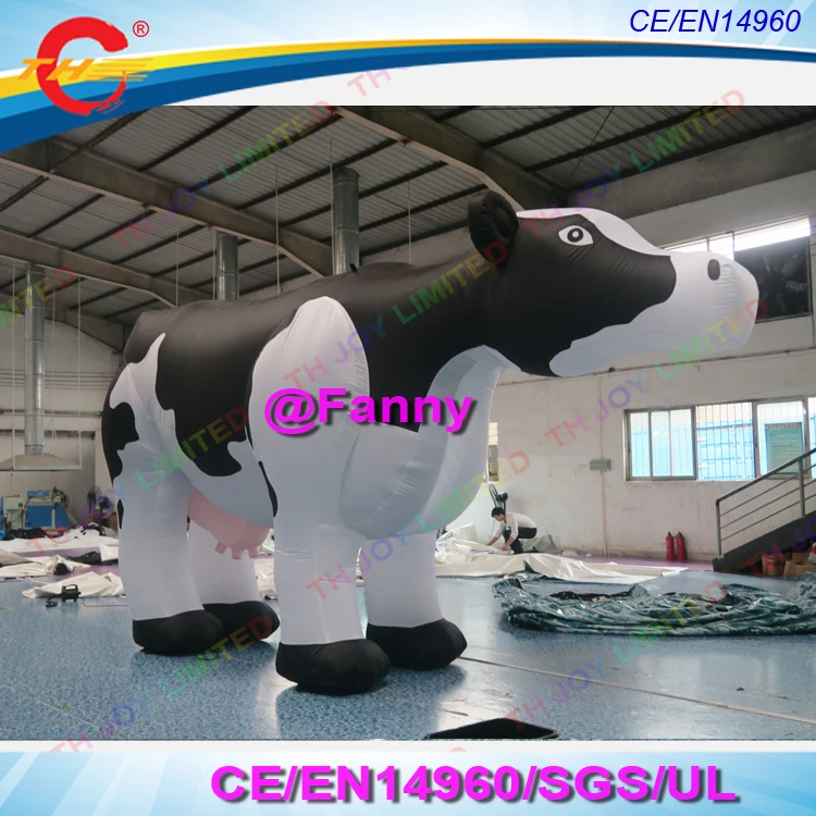 farm party decoration inflatable cow giant inflatable milk cow for