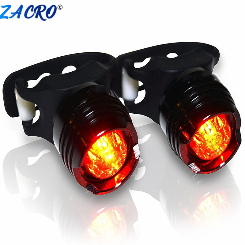 Buy Bike Bicycle Cycling Front Rear Tail Helmet Red