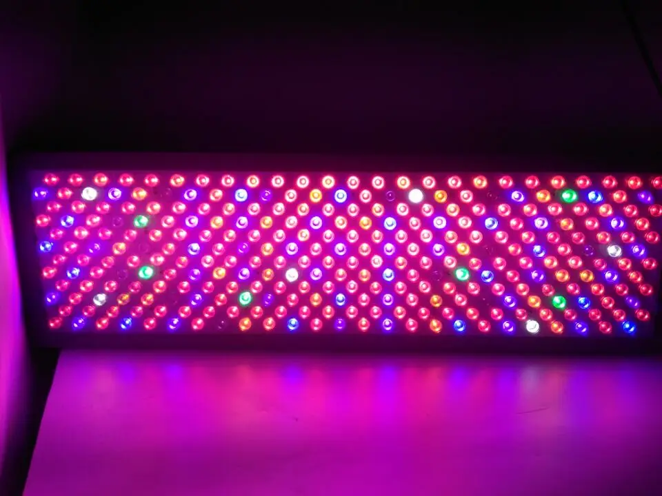 Небулярная P900 светодиодный grow светильник 900W 12 band высокой номинальной двойной
