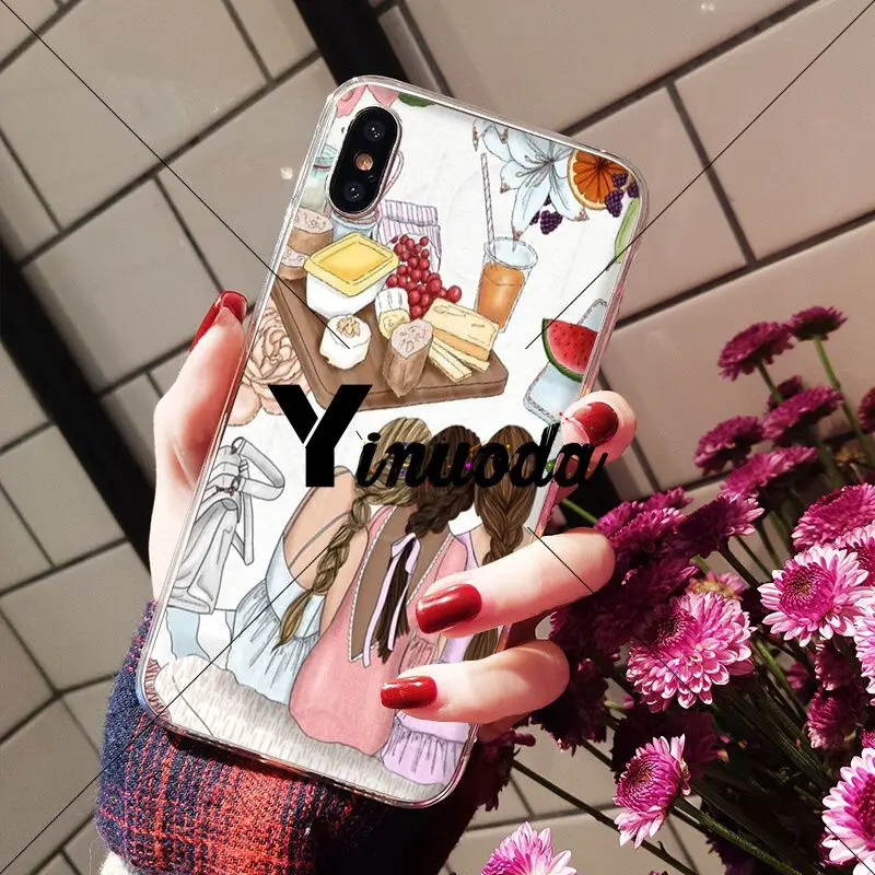 VOGUE Christmas Princess Girl Female boss coffee Phone Case