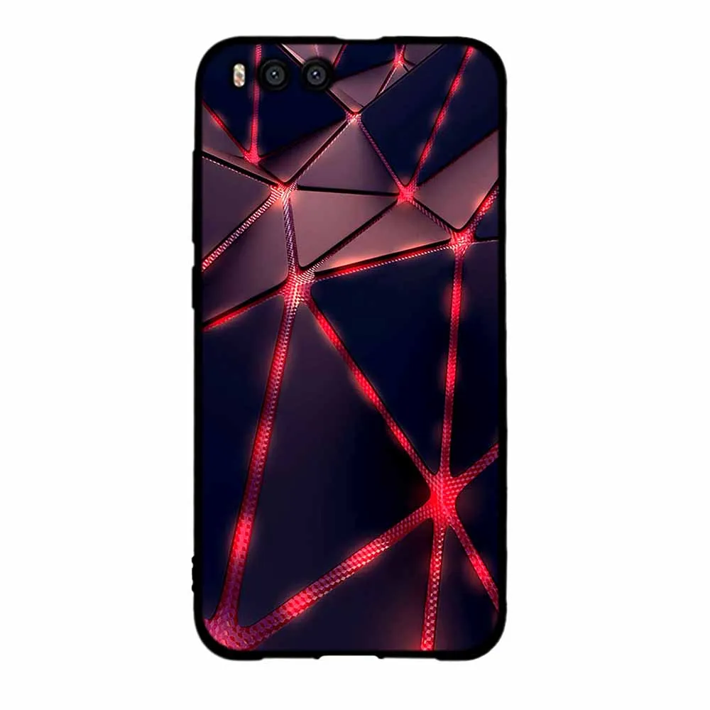 Чехлы для телефонов xiaomi mi 6 силиконовый чехол M6 мягкий 3D Xiaomi M MI6 телефона|case case|case