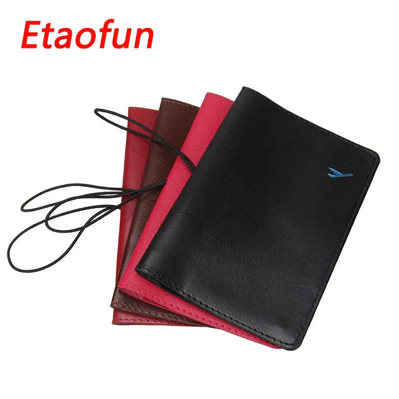 Etaofun популярный брендовый чехол для паспорта, качественная Обложка для паспорта для женщин, тонкая модная Обложка для паспорта, органайзер для карт, кошелек