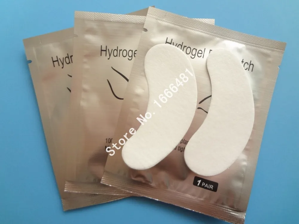 

100 pairs eyelash under eye patch,eyelash extension silk eye pads