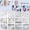 36pcs Nail Stickers Set Mixed Floral Geometric Sexy Girl Nail Art Water Transfer Decals Flowers Tattoos Sliders Manicure TR974 ► Photo 3/6