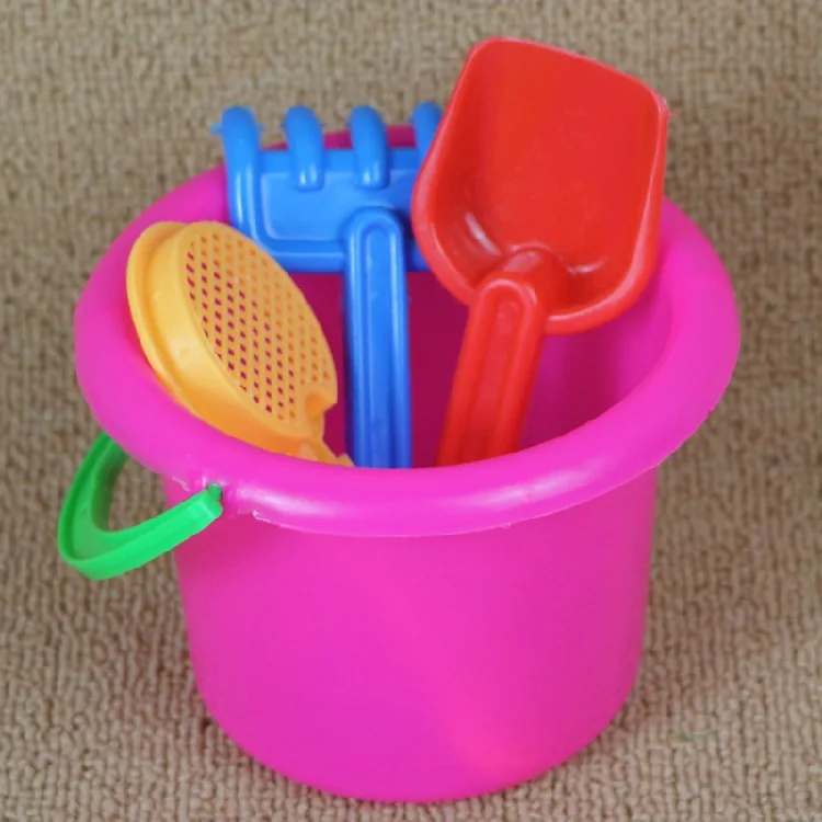  Beach Toys SandBox Set Sea Sand Bucket Water Table Play Swimming Pool and Fun Shovel Molds Tiny Lov