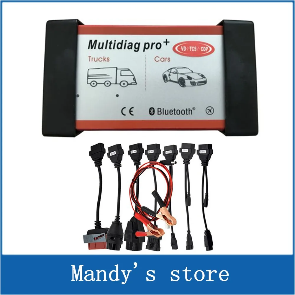 Prix pour Qualité Un Multidiag Pro + Avec Bluetooth Pour Voitures/Camions OBD2 Scanner VD TCS cdp pro outil de diagnostic + Câbles De Voiture + DHL Freeship Prix pour Qualité Un Multidiag Pro + Avec Bluetooth Pour Voitures/Camions OBD2 Scanner VD TCS cdp pro outil de diagnostic + Câbles De Voiture + DHL Freeship