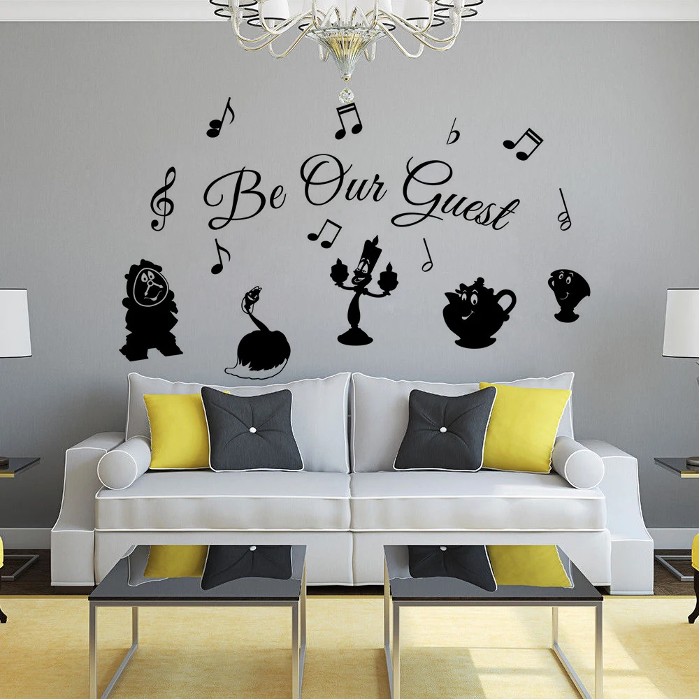 BE OUR GUEST.. L Removable Vinyl Wall Decal Stickers Home room Decor Art