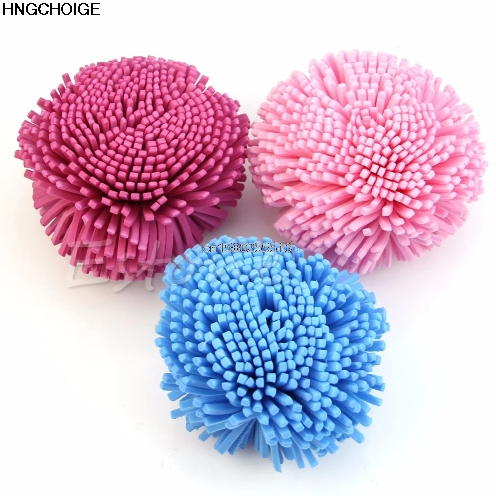

1pc Loofah Soft Felling Bath Shower EVA Sponge Brush Puff Ball Easy Exfoliation New