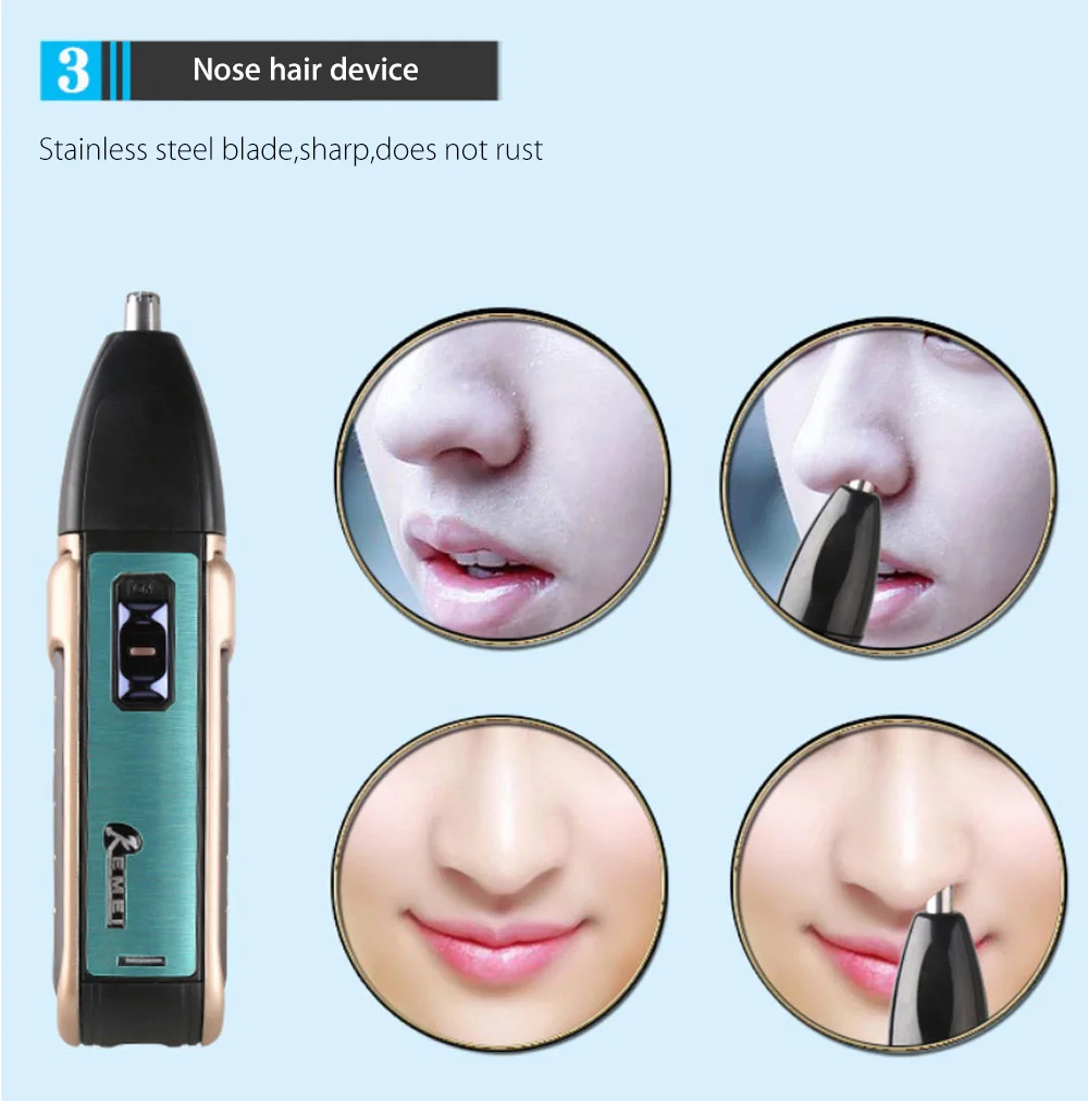 KM - Q601 Reciprocating Electric Shaver Travel Use Safe Razor for Men
