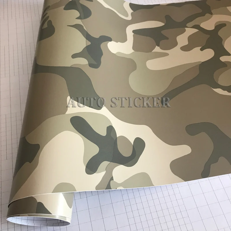 50cm width DESERT Camo vinyl wraps car sticker 2