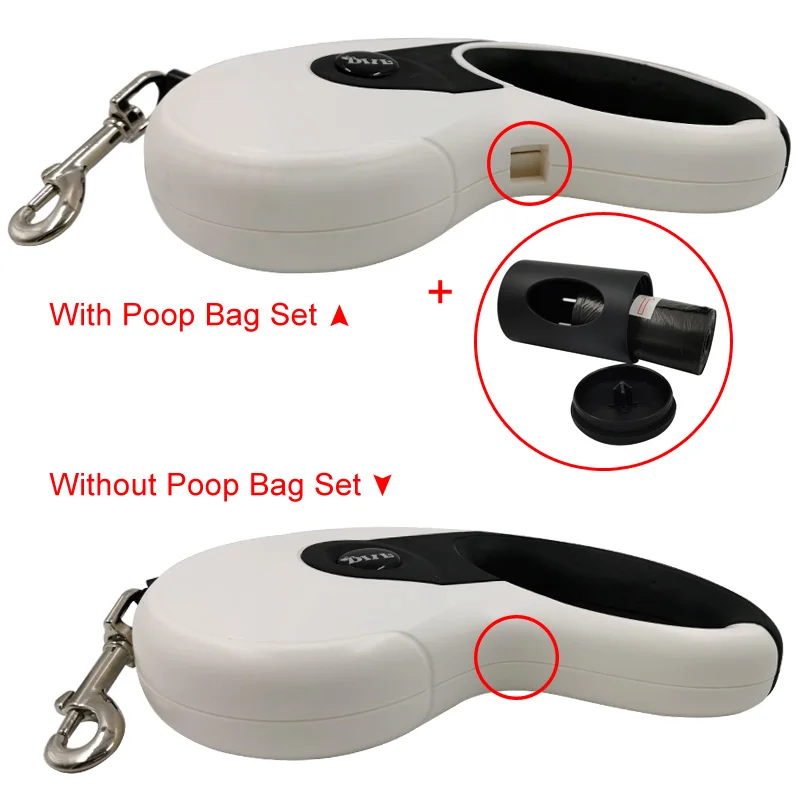 3m 5m 8m Retractable Leash For Dogs Durable Nylon Pet Walking Running Leash Rope Long Automatic Flexible Puppy Dog Leashes Lead