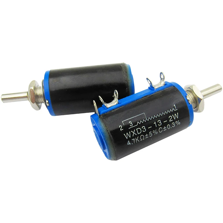WXD3 13 2w более 4 7 K Потенциометр точный круглый потенциометр 2 Вт проволочный