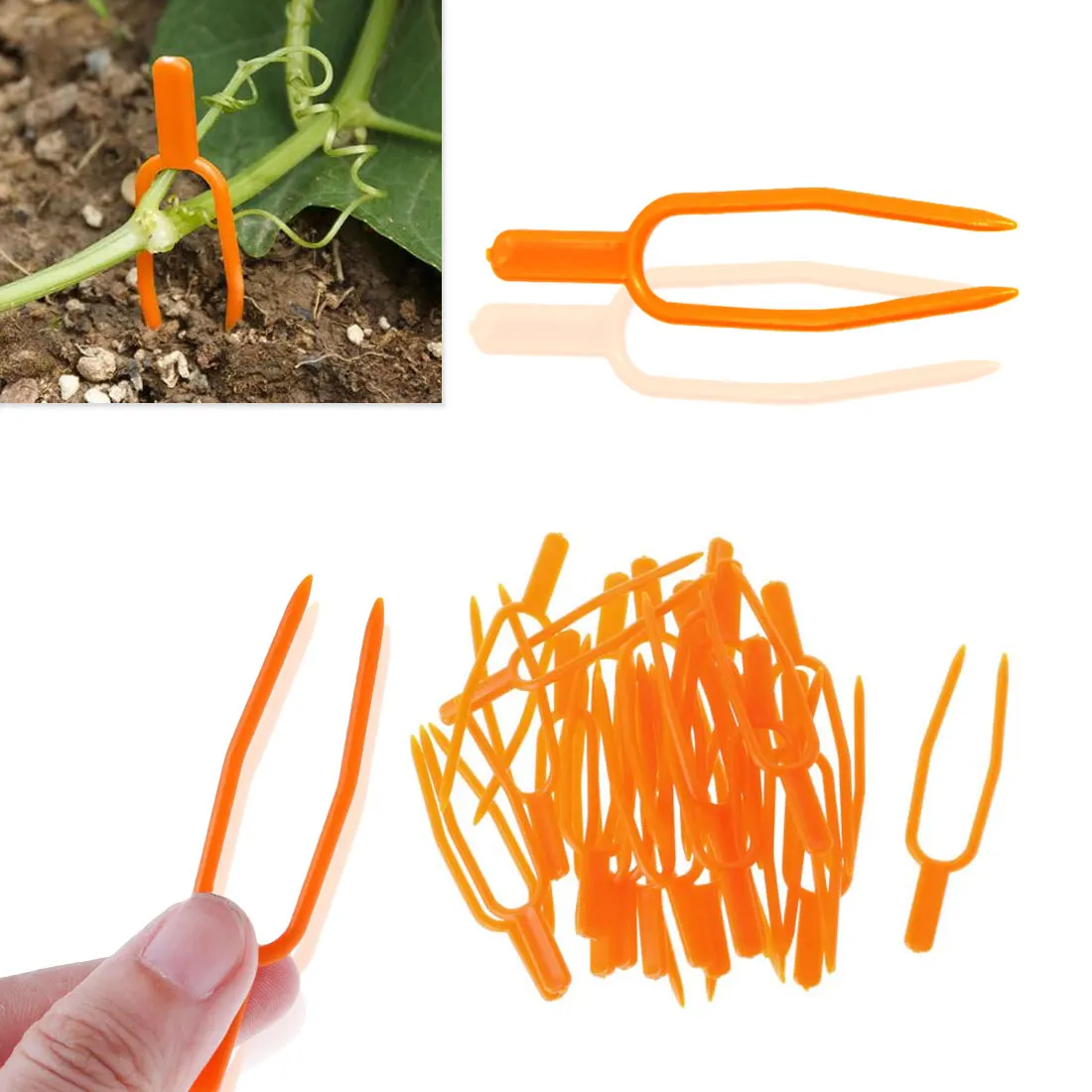 50Pcs Garden Tools Plastic Quality Plant Clips Fixing Fastening Fixture Clamp Strawberry Fork Farming Clip Agriculture huismerk kopen in de aanbieding 50Pcs Garden Tools Plastic Quality Plant Clips Fixing Fastening Fixture Clamp Strawberry Fork Farming Clip Agriculture huismerk kopen in de aanbieding