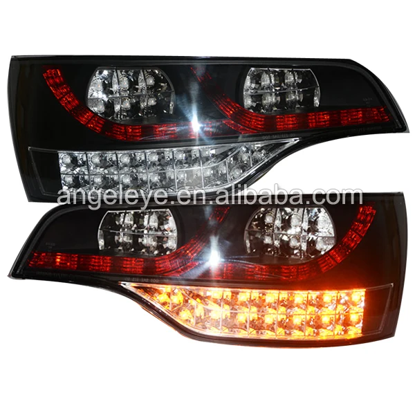 For AUDI Q7 2006 2010 year LED Tail lamp For Q7 Rear lights Black