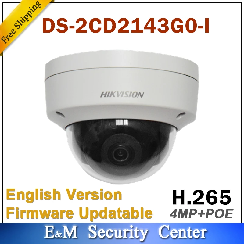 Оригинальная версия Hikvision английская DS 2CD2143G0 I замена детской 4 МП Сетевая