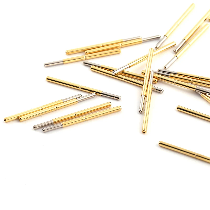 P125-J small round head Test Spring Thimble 100 Pcs/Pack Integrated Detection Probe Tool Accessories