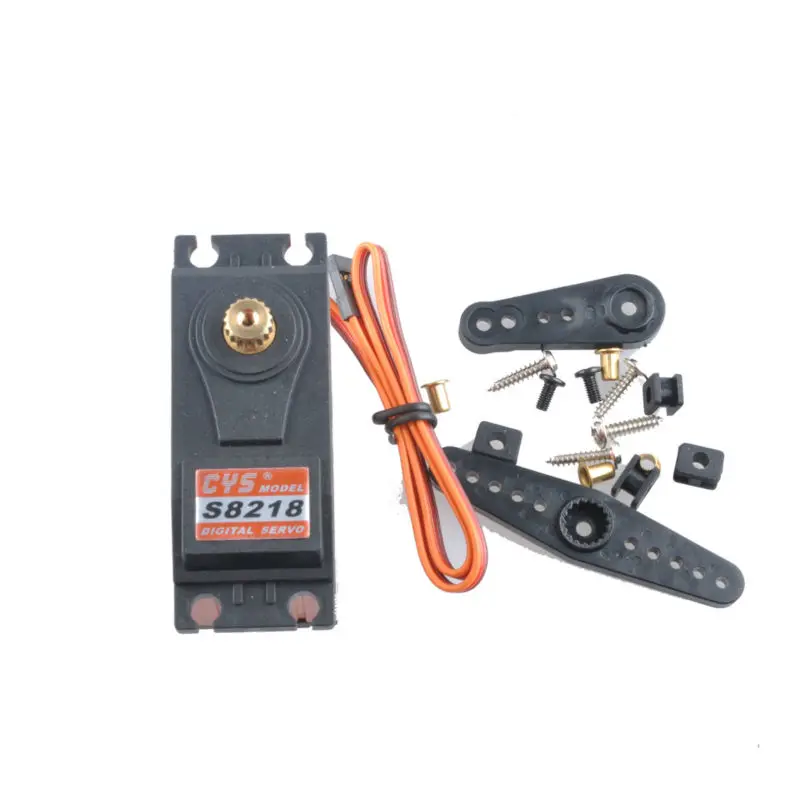 RCmall CYS-S8218 Digital Servo RC Quadcopter 6V-7.2V Metal Gear High Torque Servos RC Car Boat Robot For DJI Drones DIY FZ1473 (1)