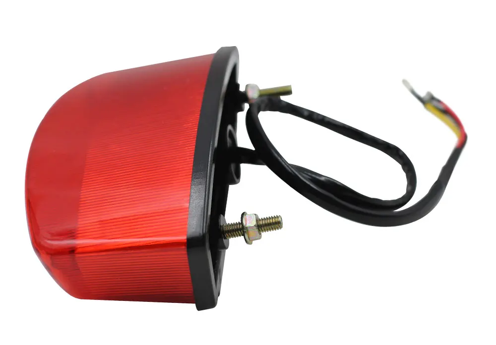 1 шт. красный светодиодный задний тормозной светильник для мотоцикла светильник задний фонарь скутера мотор
