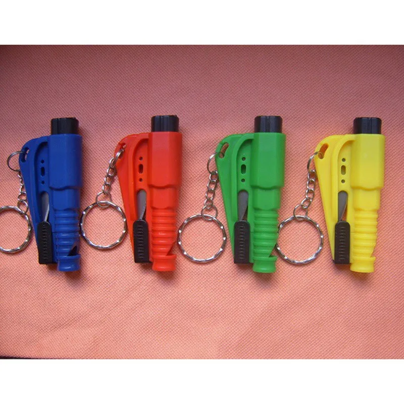

Geoeon Multi-function Emergency Mini Safety Hammer Escape Hammer Window Glass Crusher Seat Belt Cutting Machine Escape Tool D31