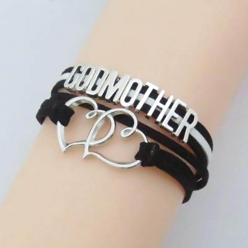

Love godmother bracelet heart charm infinity godmother bracelets godmother bangle godmother gift godmother jewelry