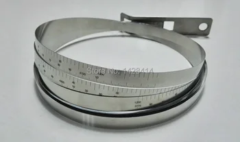 

1885-2827mm Stainless Steel Precision Circumference Tape/Ruler and Diameter ruler Periphery Taper Circumference Taper PI Taper