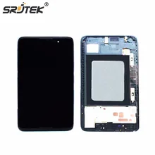 Srjtrk NUEVA 7 pulgadas de Pantalla LCD + Panel de la Pantalla Táctil Con El Marco Para Lenovo A7-50 A3500 Asamblea Reemplazo de la Reparación