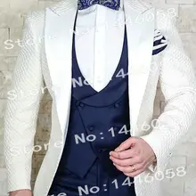 Для мужчин костюмы Элегантный Марка Slim Fit смокинг Блейзер костюм для выпускного Для мужчин костюм Homme свадьбы смокинг жениха костюмы для свадьбы