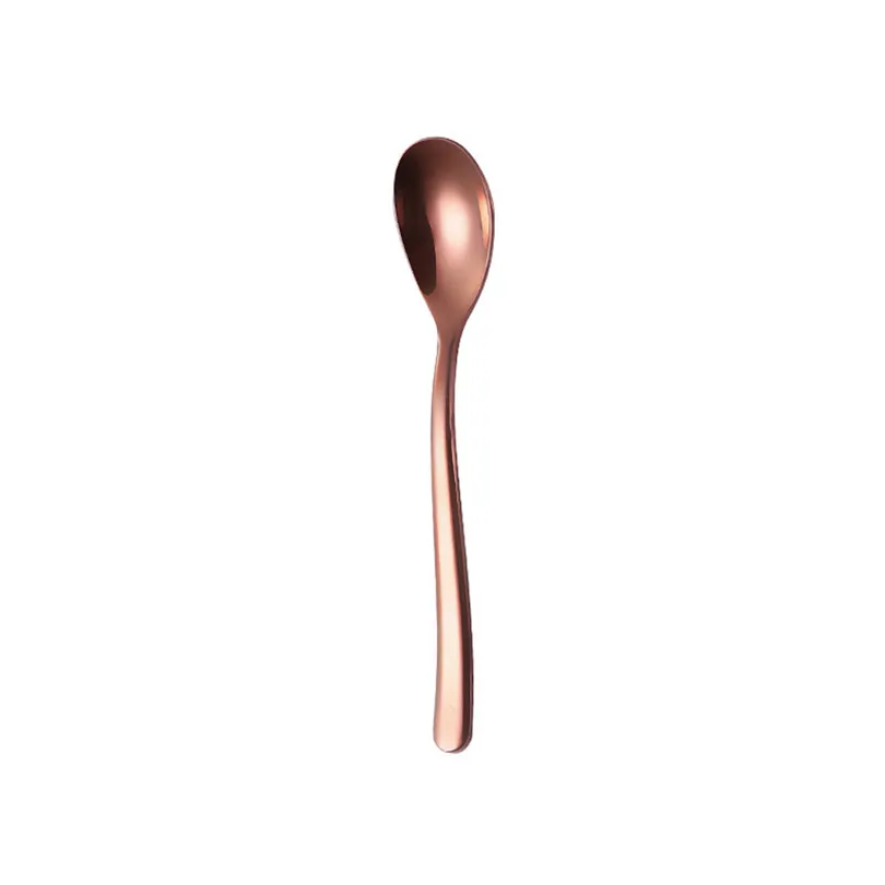Stainless Steel Iced Cream Tea Spoons Spoon Coffee Spoons Scoop Kitchen Tools Accessories Tableware #3f28 (3)