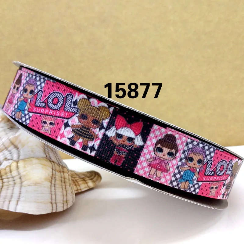 50 двор мультфильм печатных grosgrain ленты 15888