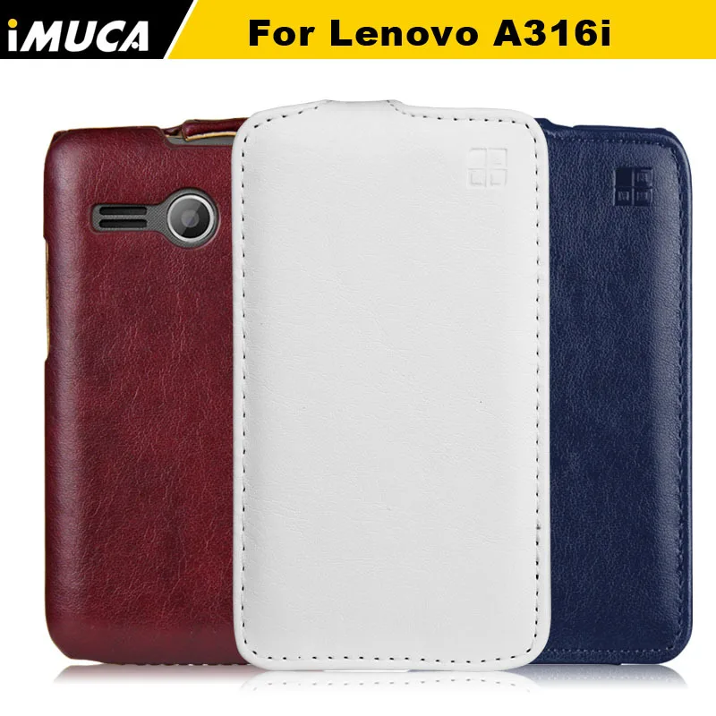 for Lenovo A316 A316i Case Lenovo A316 Cover Flip Leather Case Cover Pouch for Lenovo A316